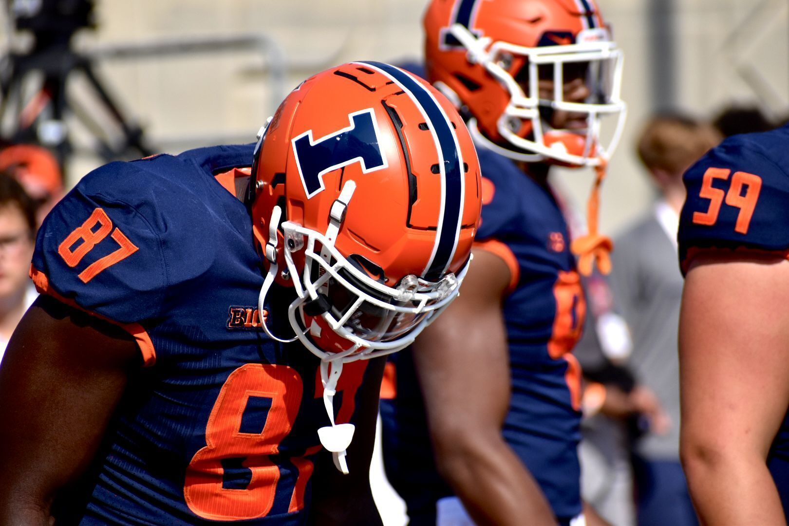 PHOTOS: Illinois hosts Wisconsin for homecoming